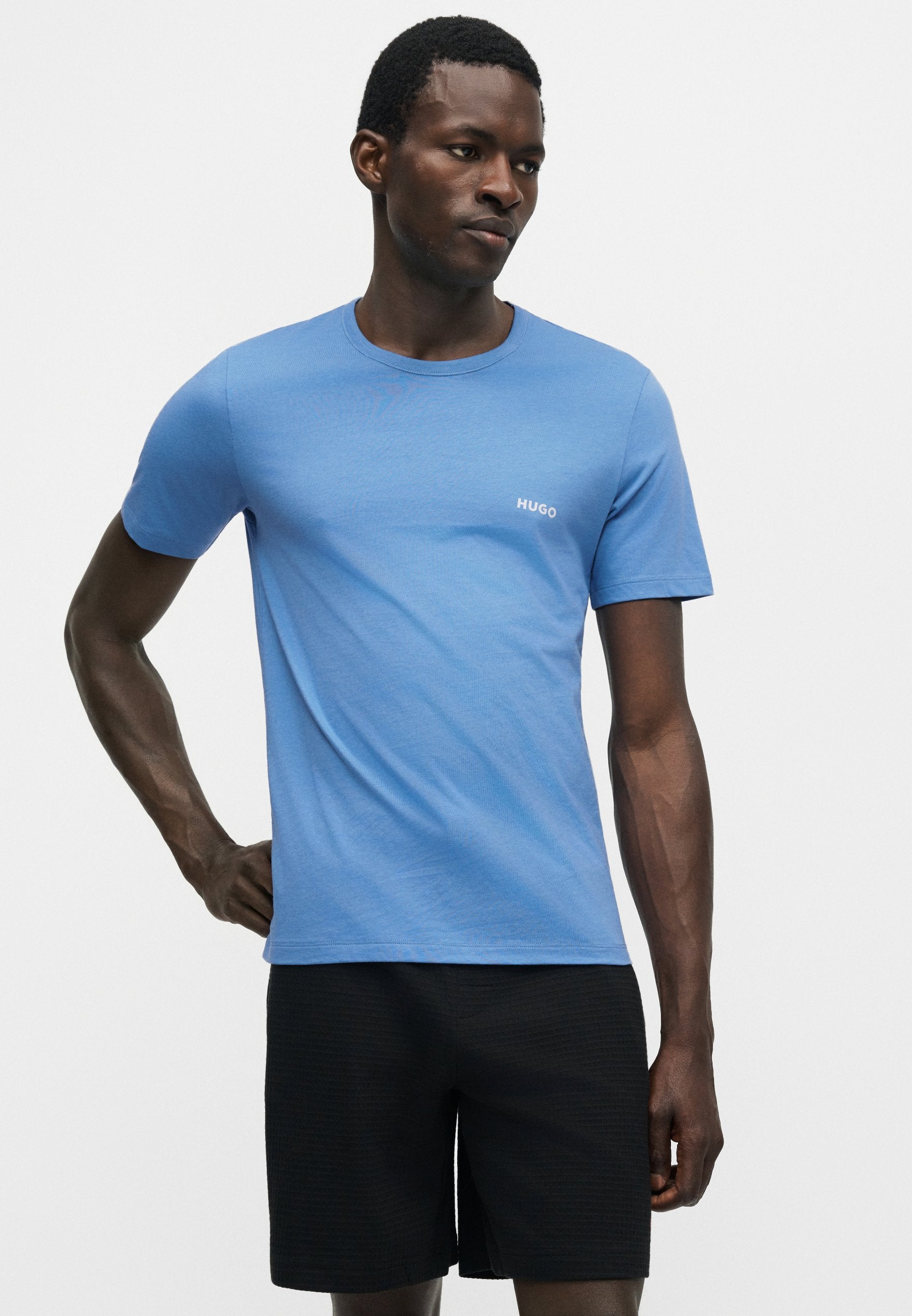 3 PACK - Undershirt - white, blue, dark blue