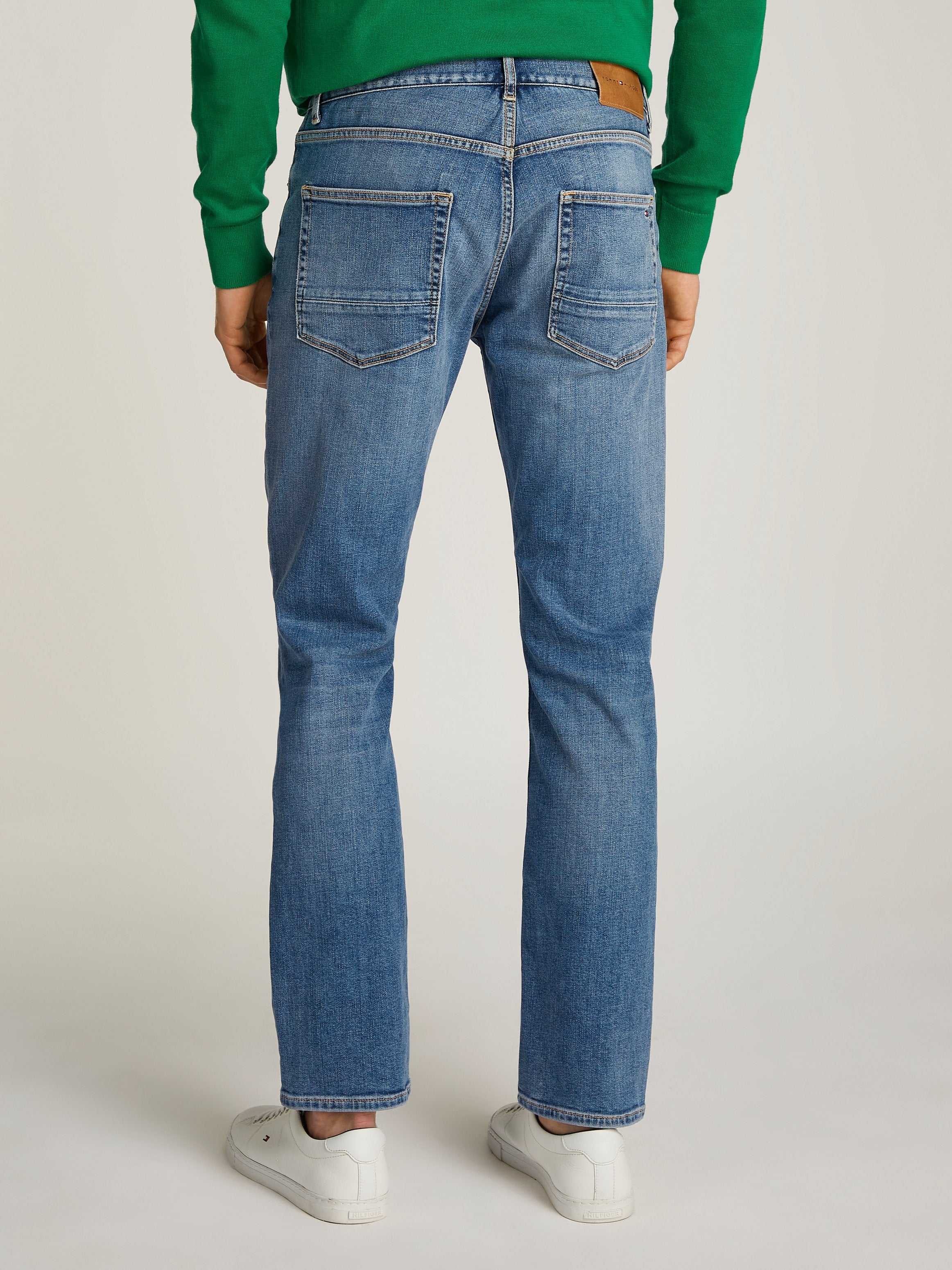 CORE DENTON  - Straight leg jeans - light blue