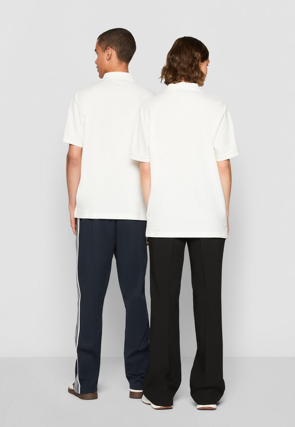 POLO EXCLUSIF HERITAGE 2.0 ARCHIVE STRIPE MANCHES COURTES - Polo - écru