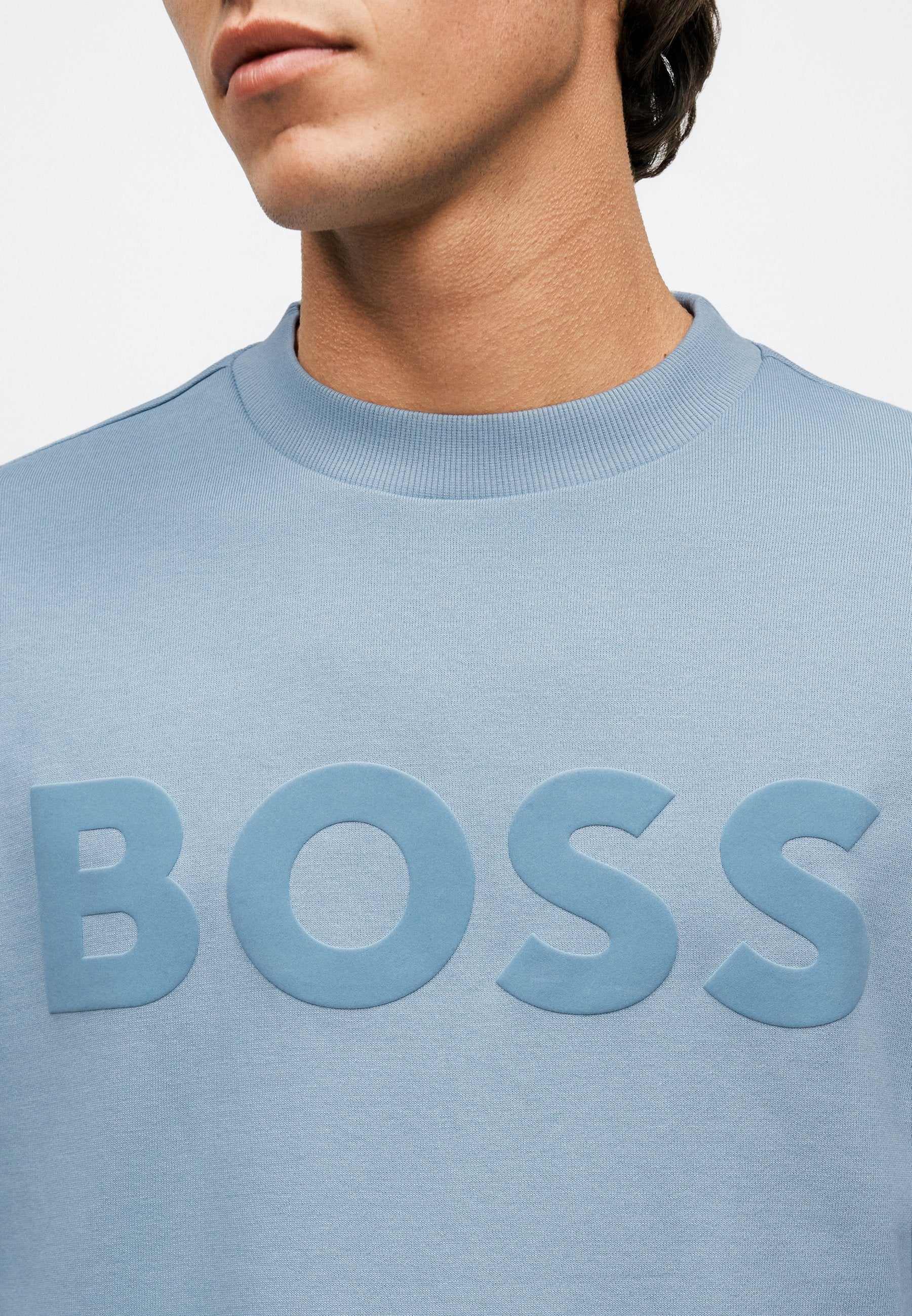 CREW - Sweatshirt - light pastel blue