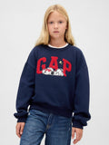 KIDS VINTAGESOFT SNOOPY LOGO SWEATSHIRT - Sweatshirt - navy uniform