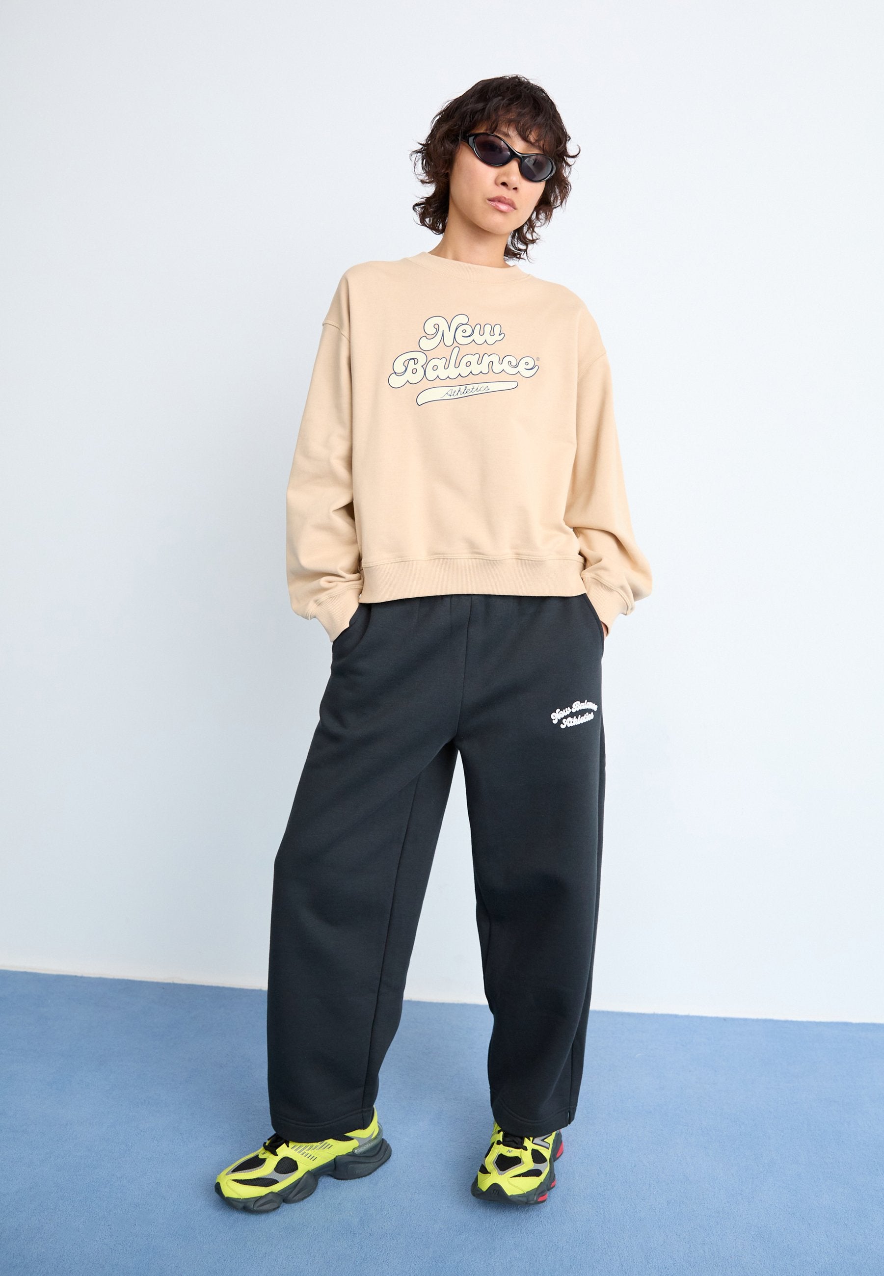 ATHLETICS LEGACY CREW - Sweatshirt - brown