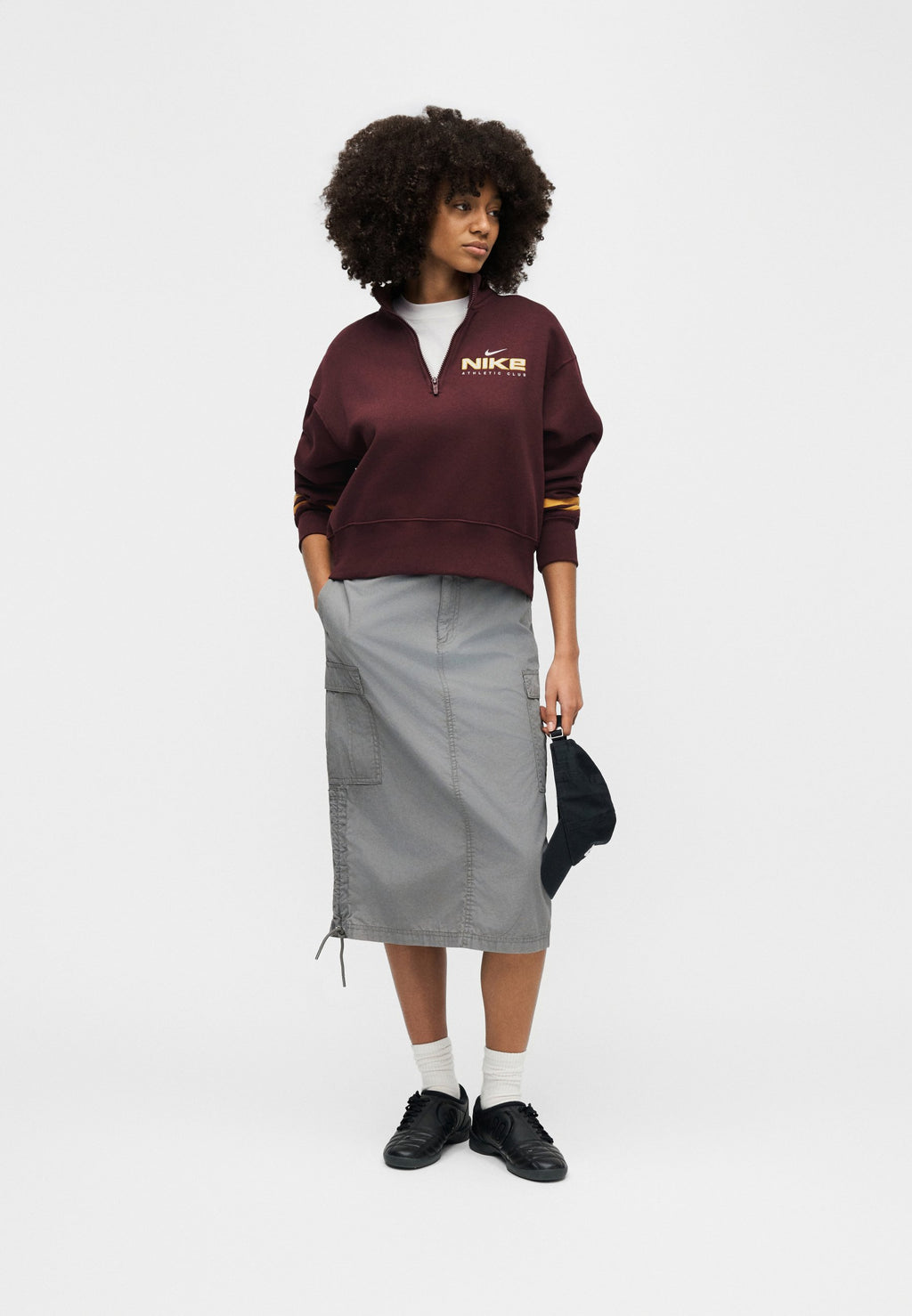 Sweatshirt - bordo ezme