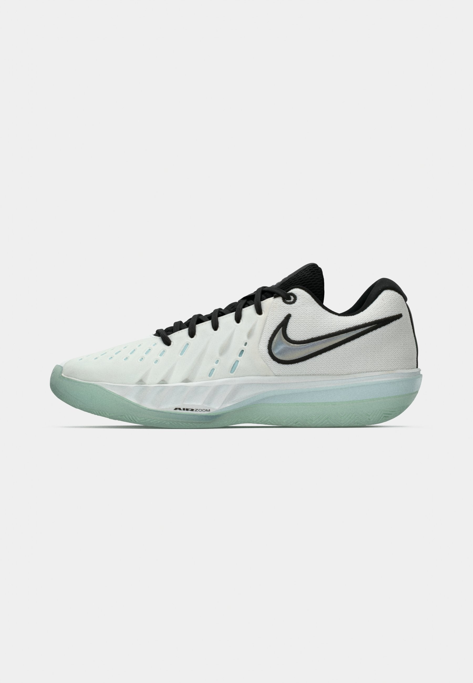 AIR ZOOM GT CUT ACADEMY UNISEX - Basketball shoes - white/black/glacier blue/summit white