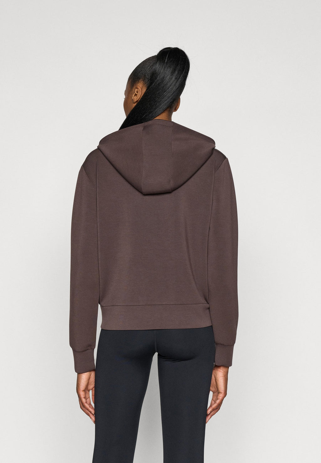 OLYMPE FULL ZIP HOODIE - Sweatshirt zippé - coffee roast