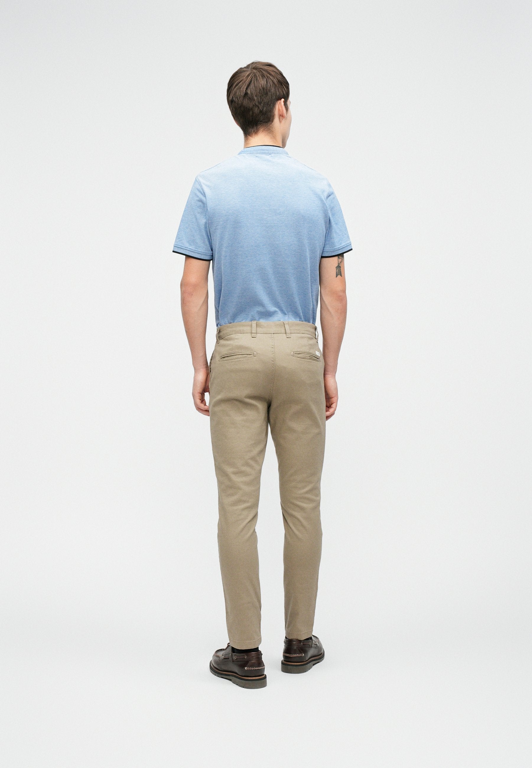 JJIMARCO JJDAVE - Trousers - beige