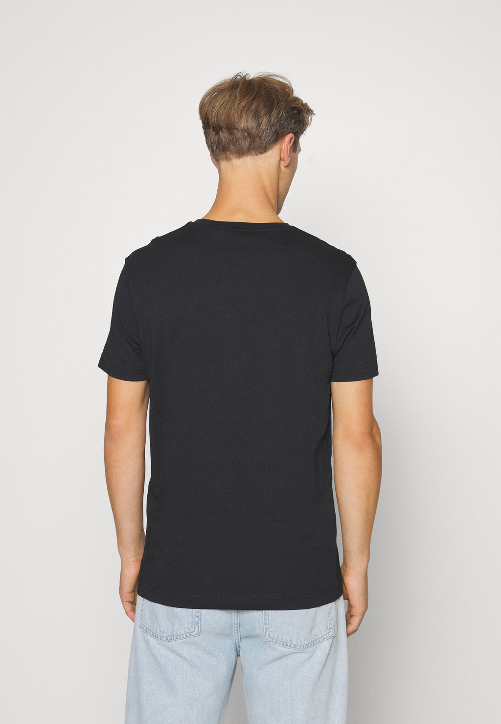 REG ARCHIVE SHIELD SS T-SHIRT - Print T-shirt - black