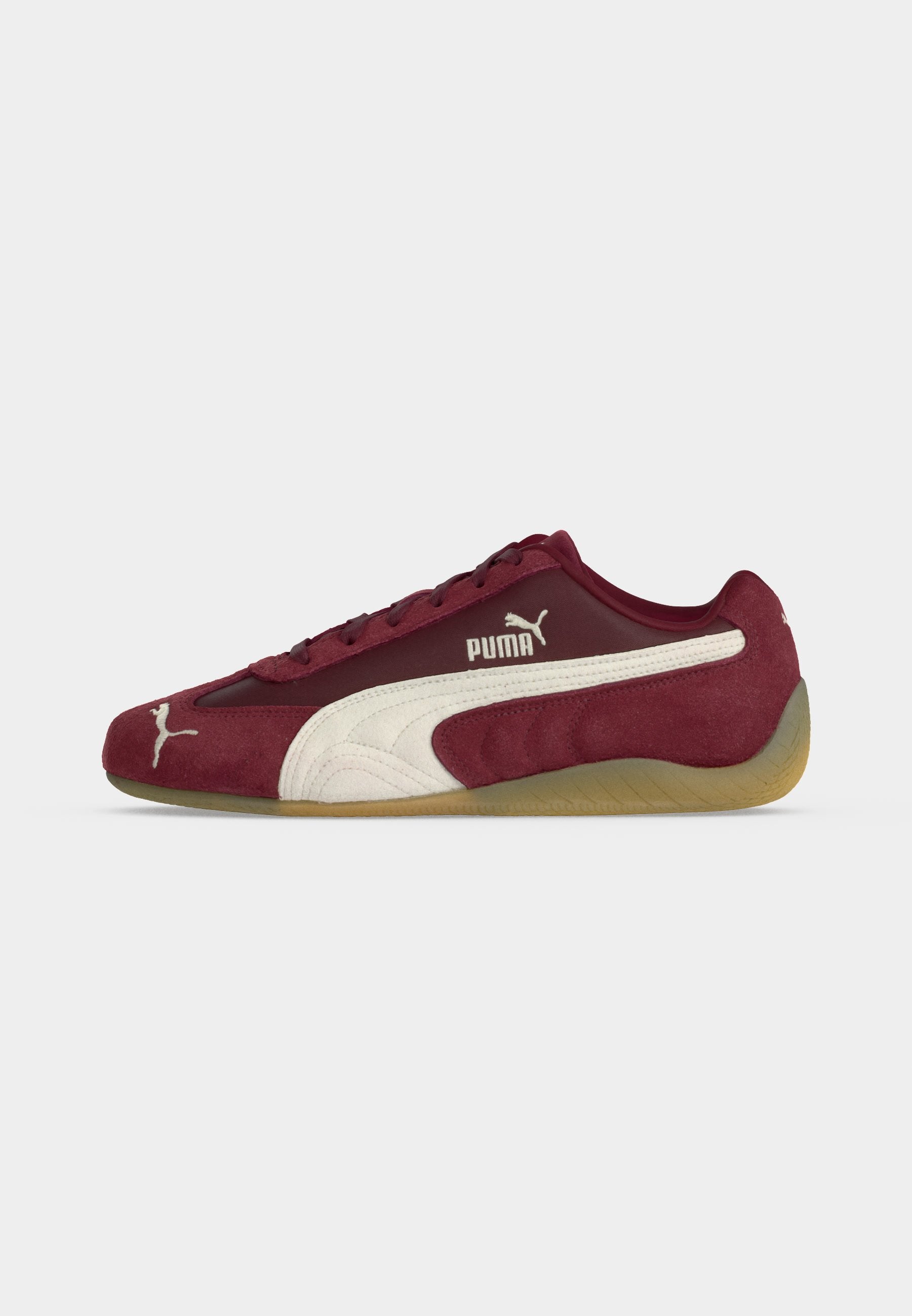 SPEEDCAT UNISEX - Trainers - ruby shimmer/warm white/coffee milk