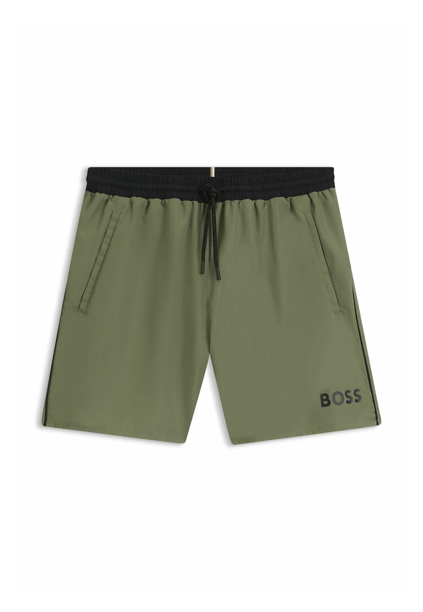STARFISH - Swimming shorts - open green ten