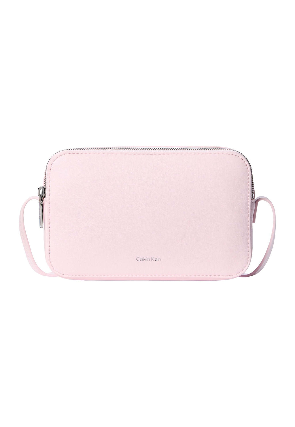 FOIL LOGO ELONGATED CAMERA BAG - Cross body bag - cradle pink
