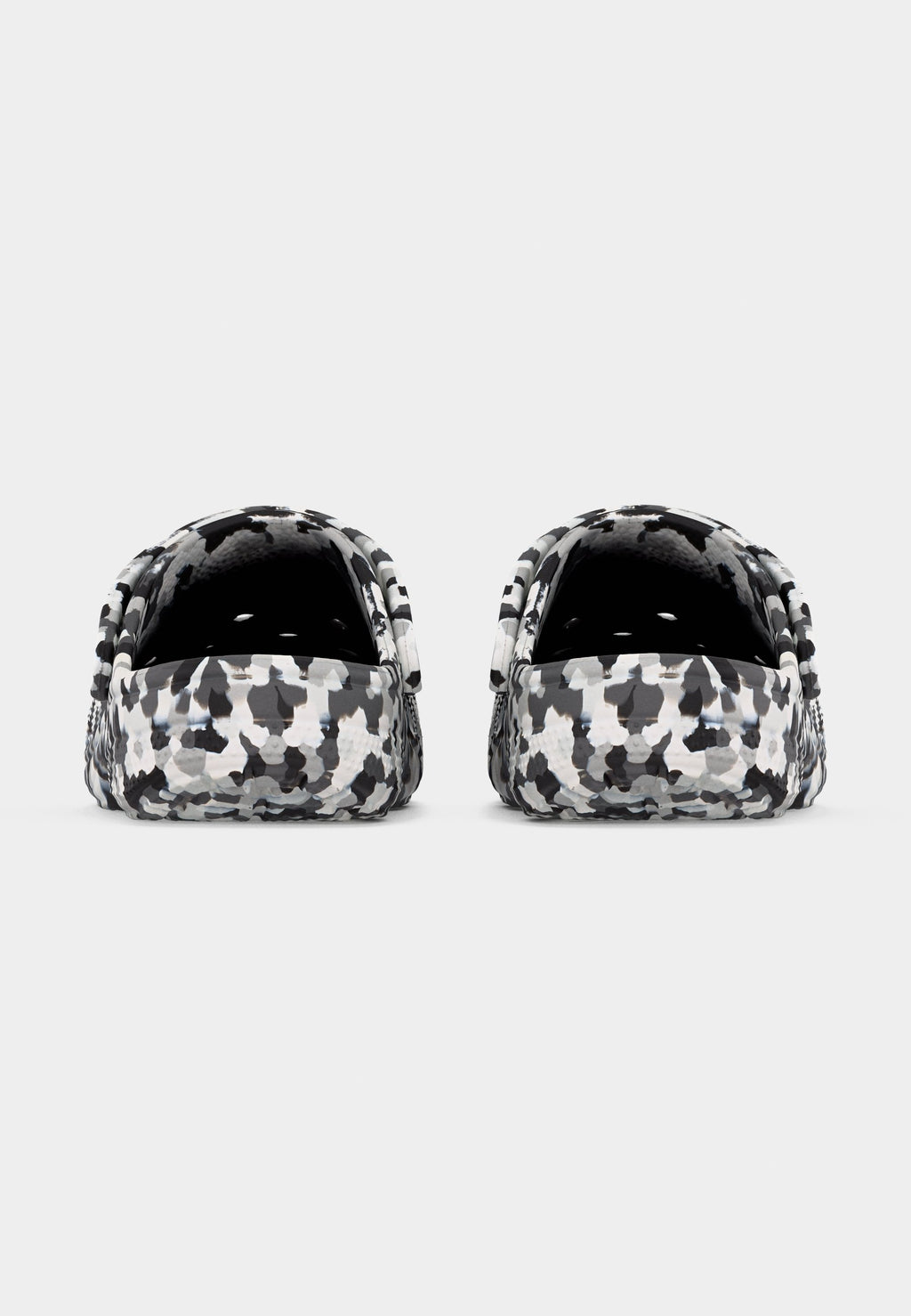 CLASSIC CONFETTI UNISEX - Mules - black/white