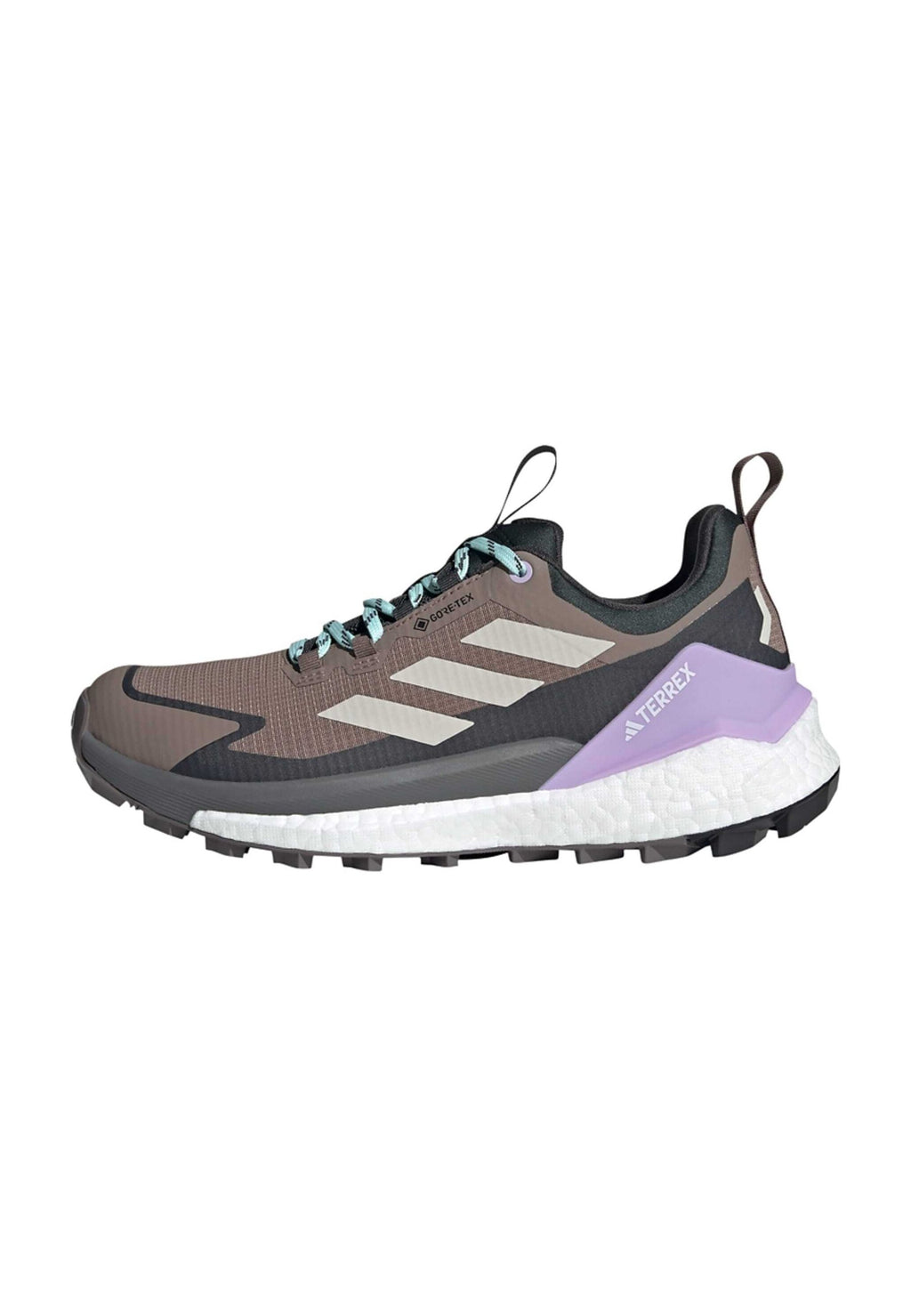 FREE HIKER 2 LOW GTX W - Hiking shoes - trace brown/alumina