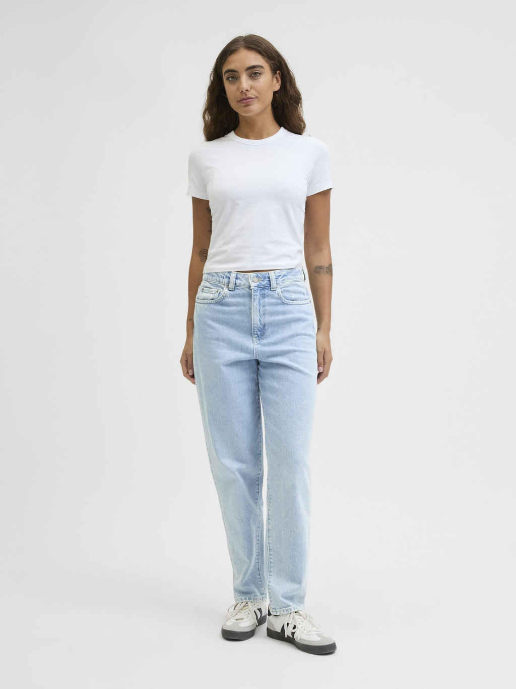 Mom fit JXLISBON HW R4010 DNM NOOS - Mom Jeans - light blue denim