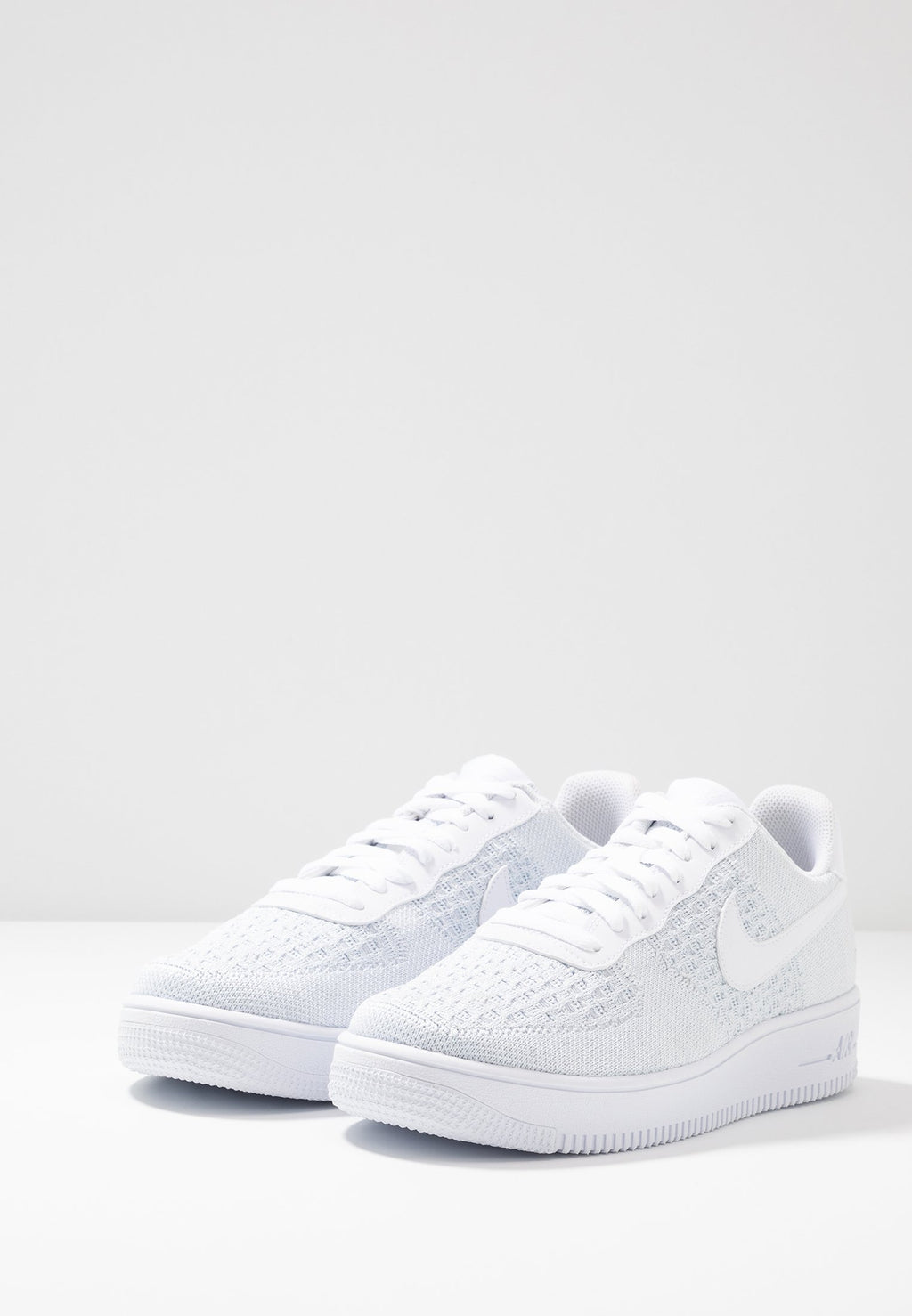 AIR FORCE 1 FLYKNIT 2.0 - Trainers - white/pure platinum