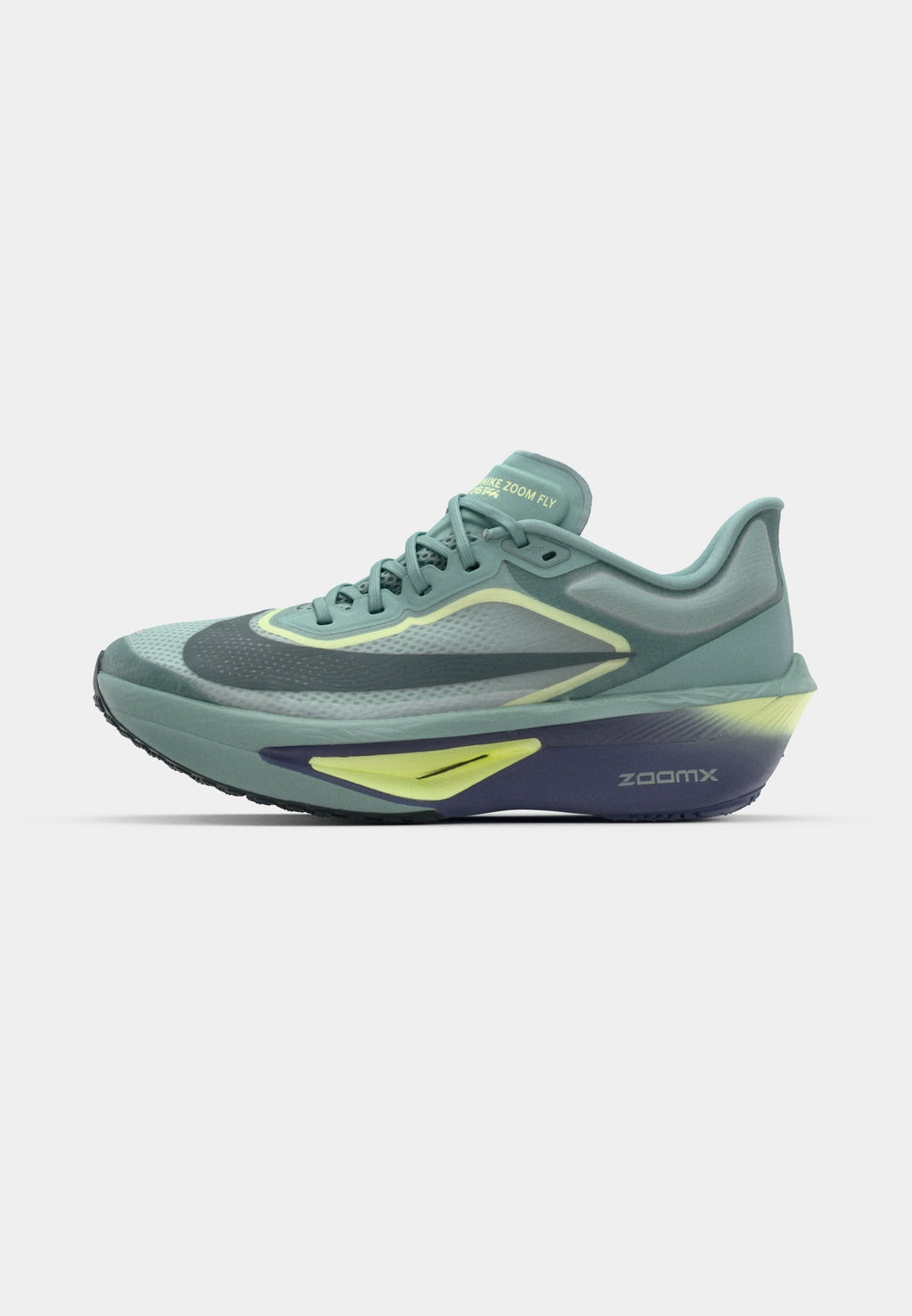 ZOOM FLY  - Road running shoes - cannon/seaweed/light silver/cobalt bliss/sanded purple/barely volt