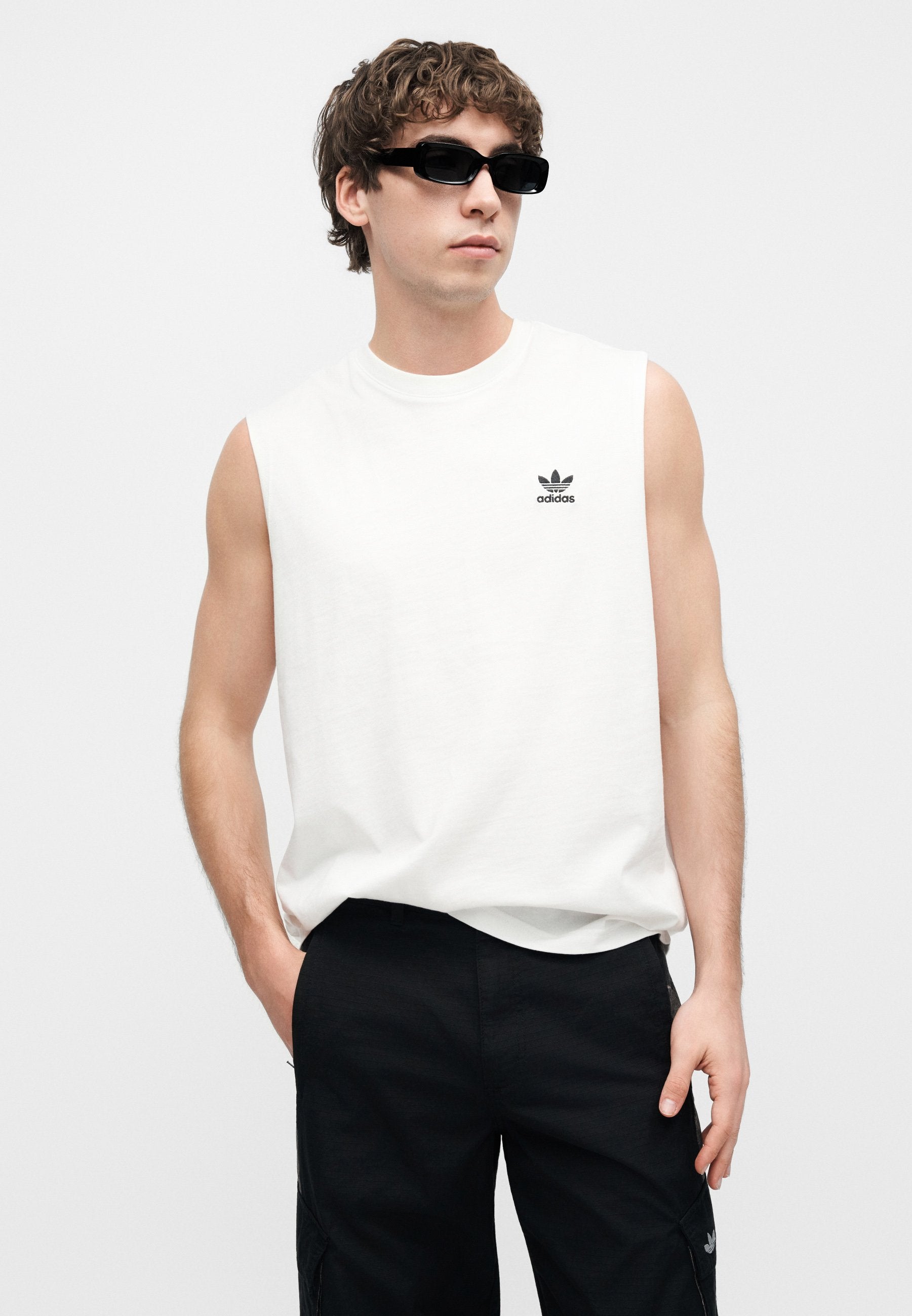 TREFOIL TEE - Top - white