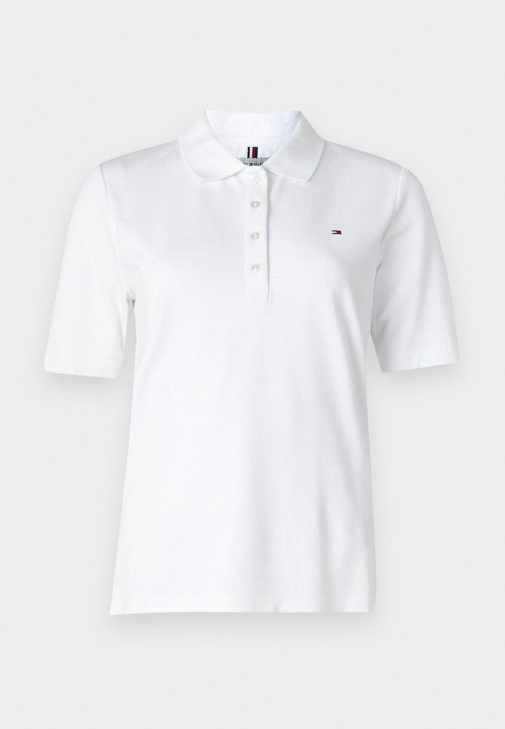 Polo yaka tişört - optik beyaz