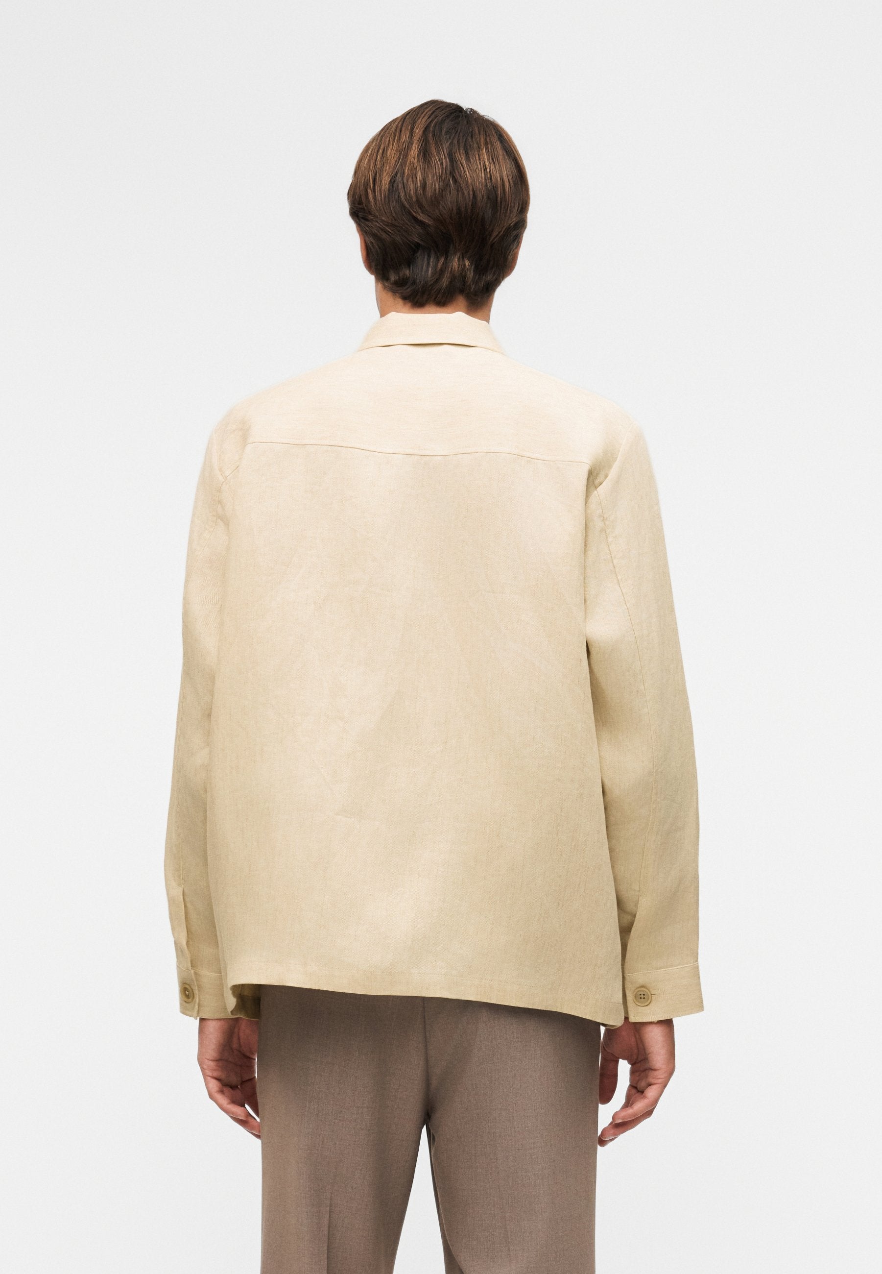 H-CAI-K-3P-262 - Summer jacket - open beige