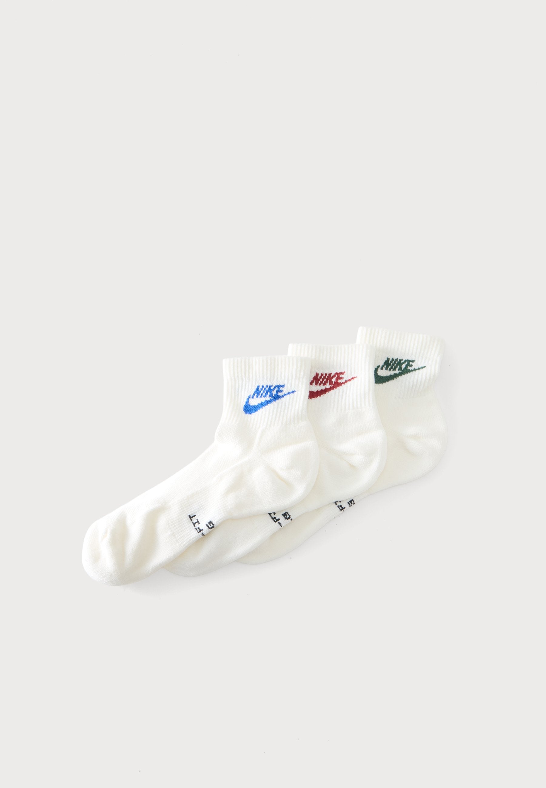 FUTRA UNISEX 3 PACK - Socks - off-white
