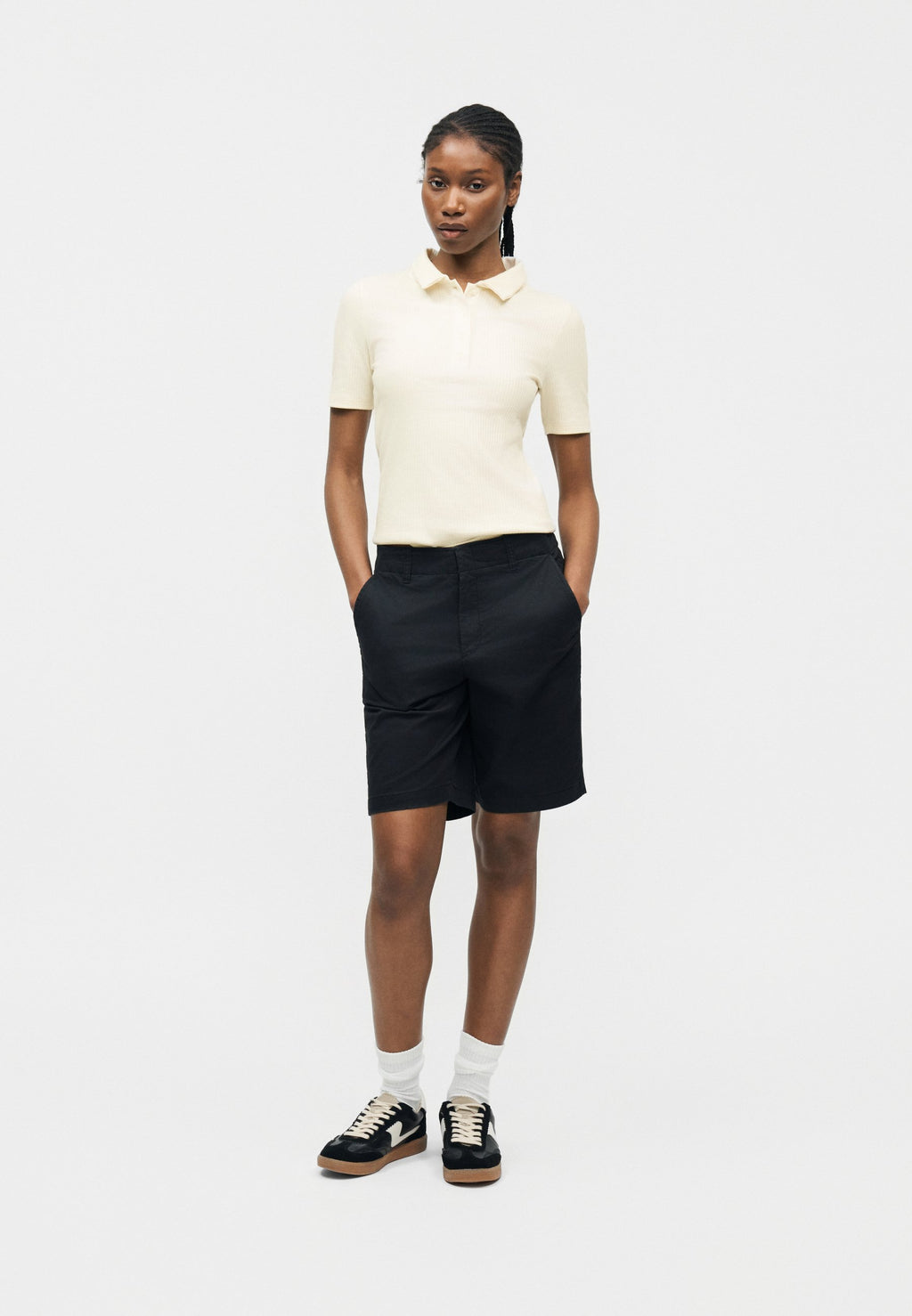 Polo shirt - ivory frost