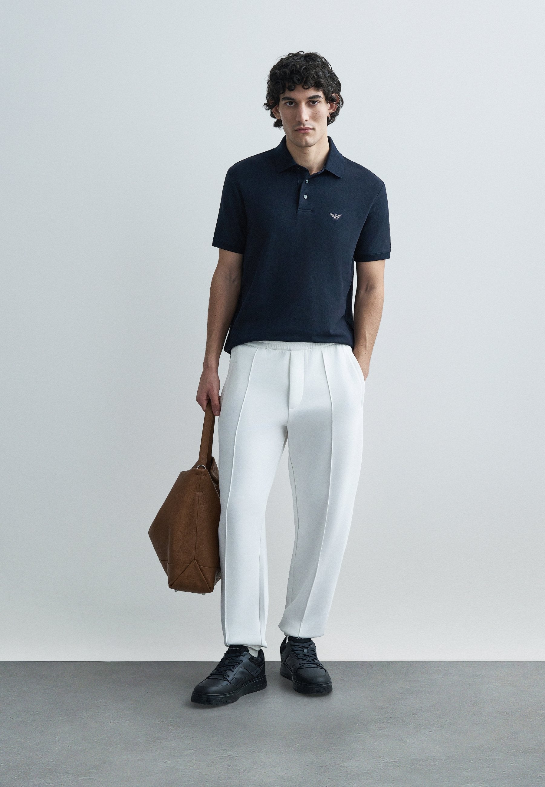 Polo shirt - blue navy
