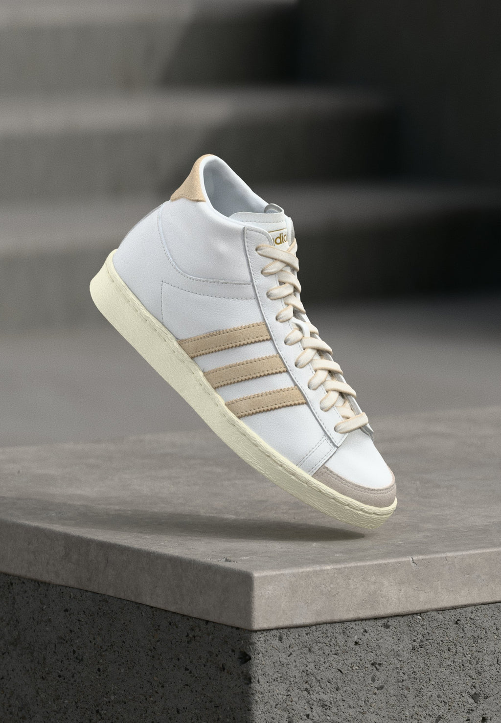 JABBAR - High-top trainers - footwear white/off white