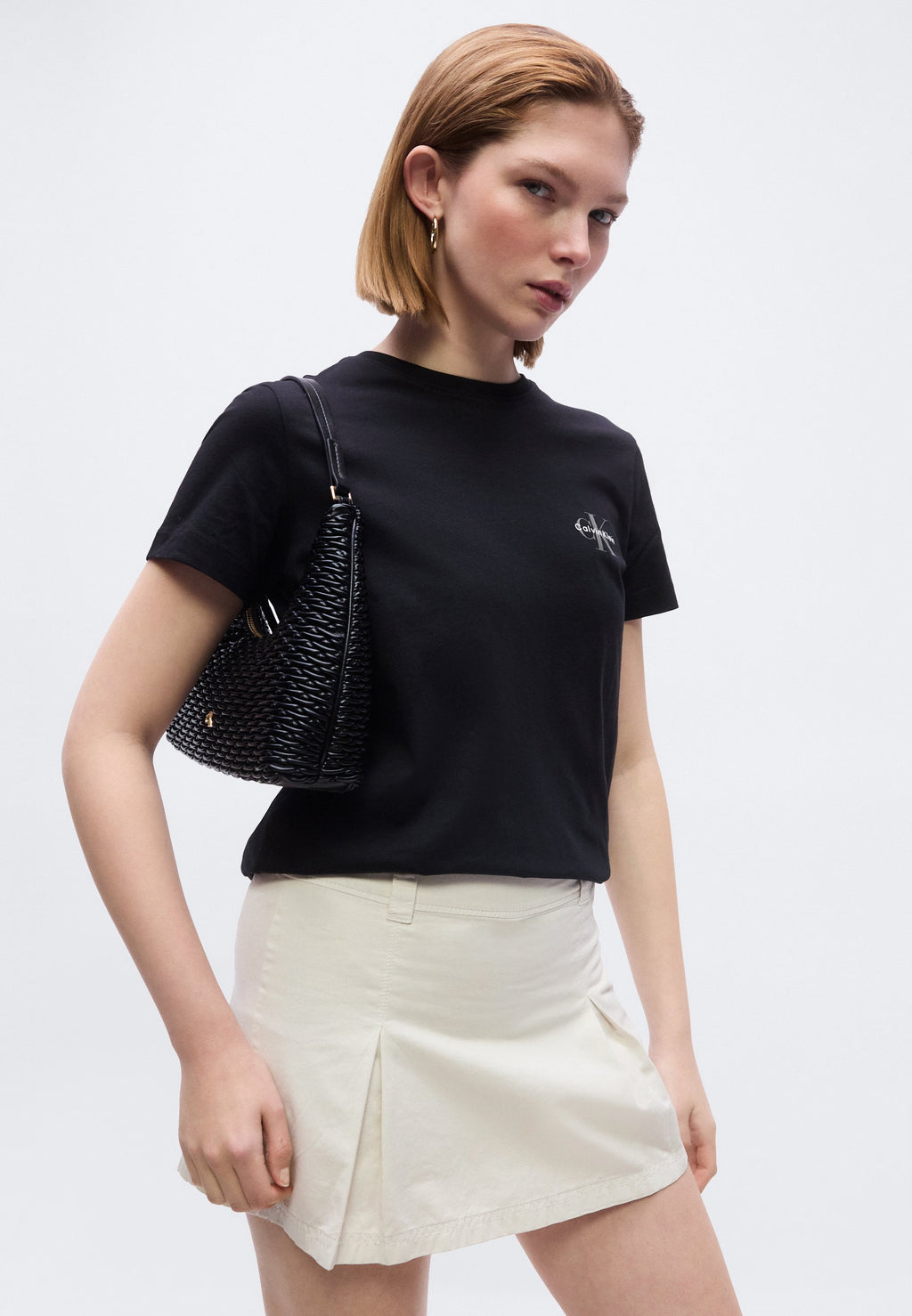 MONOLOGO TEE 2 PACK - Basic T-shirt - plein air/black