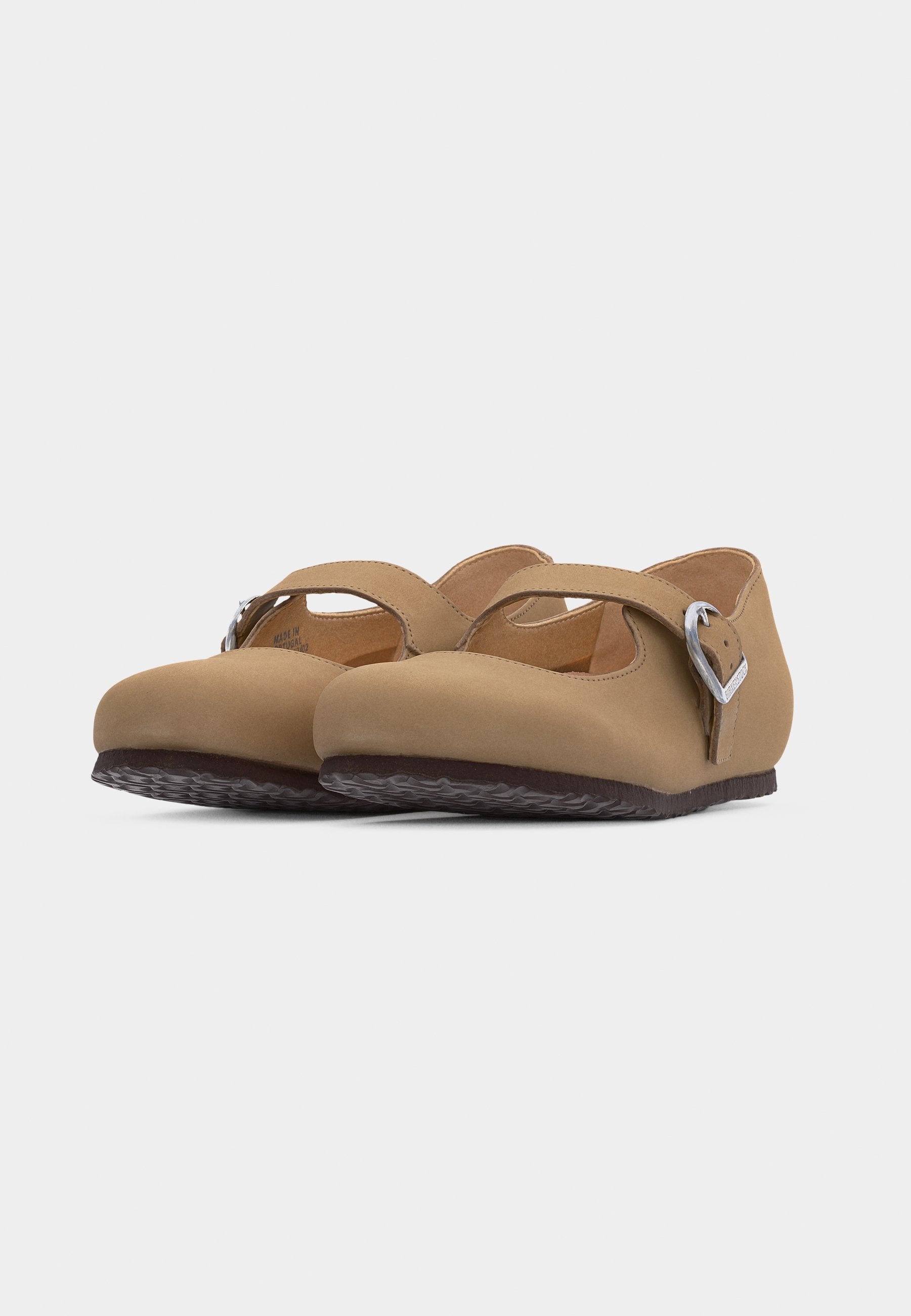 SANTA CLARITA LENB SANDCASTLES NARROW - Ankle strap ballet pumps - sandcastle