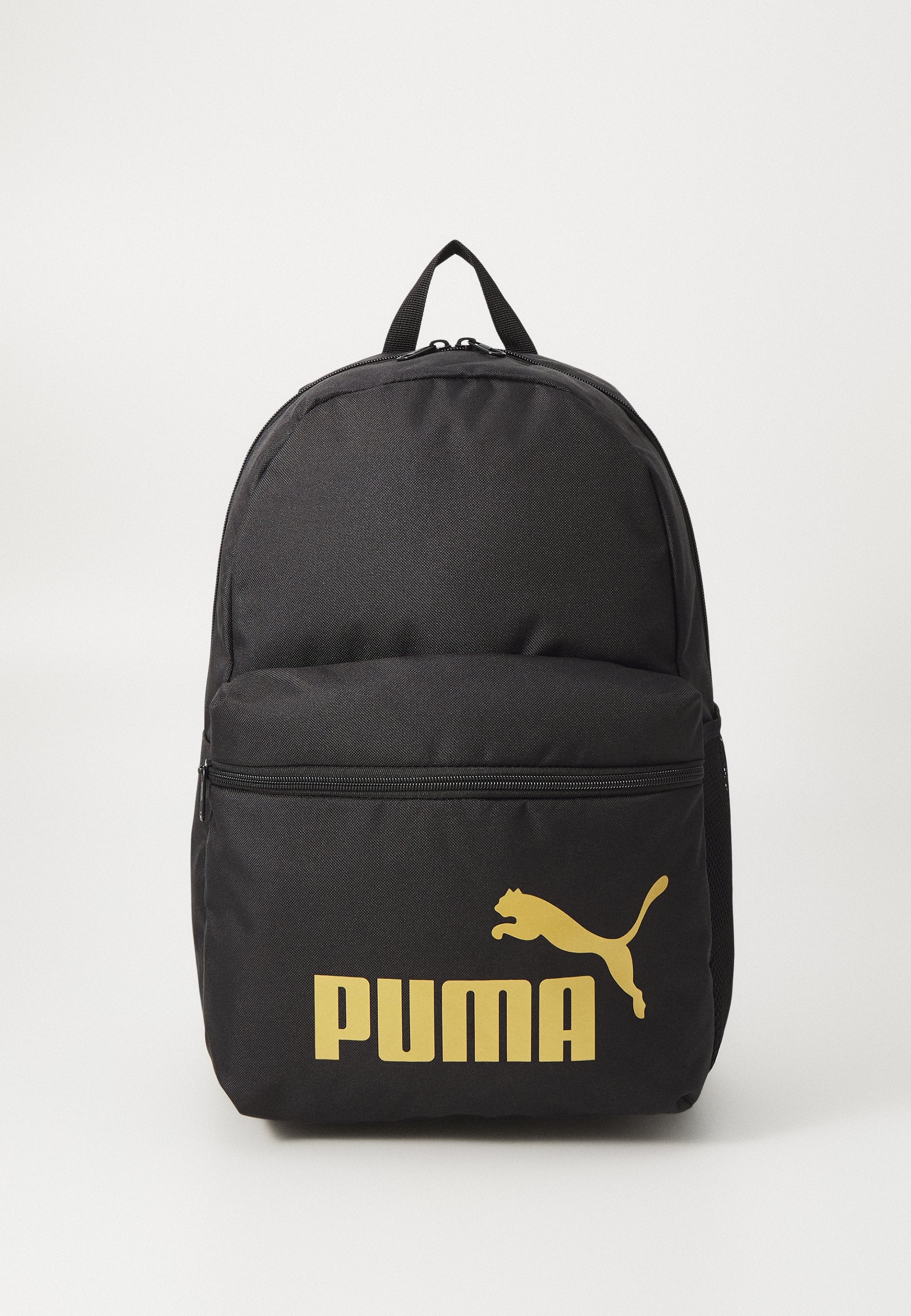 PUMA PHASE BACKPACK UNISEX - Rucksack - black/gold