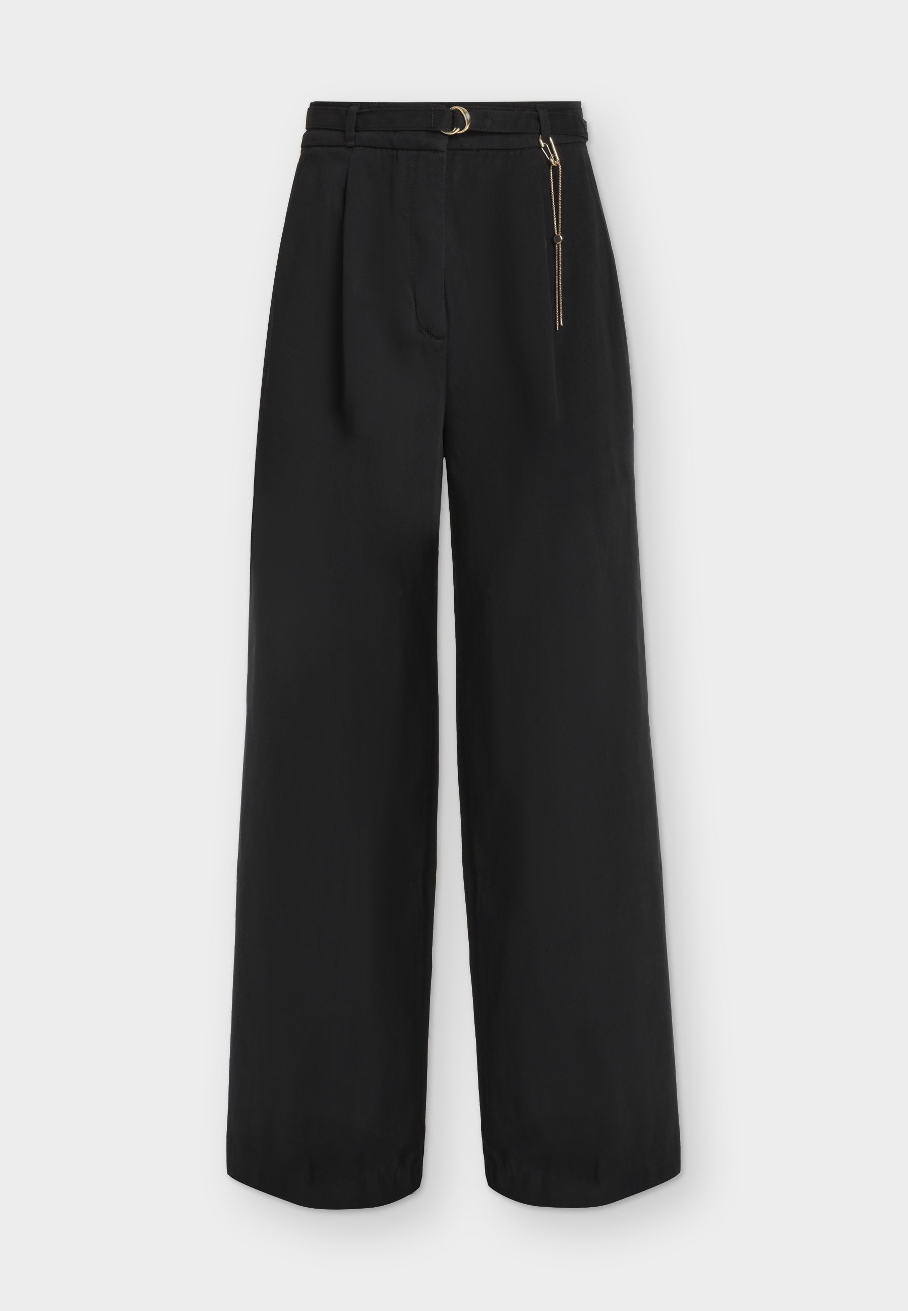 HENESA - Trousers - black