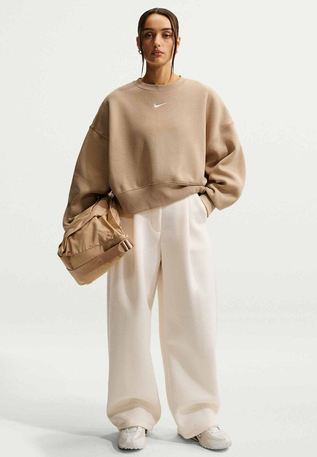 CREW - Sweatshirt - linen sail
