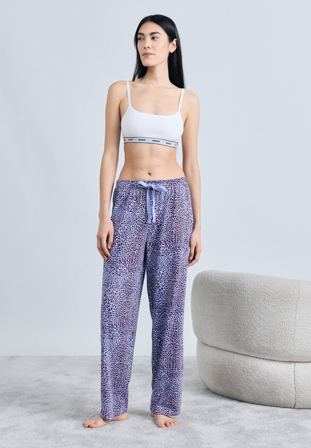 CASUAL PANTS - Pyjama bottoms - open purple