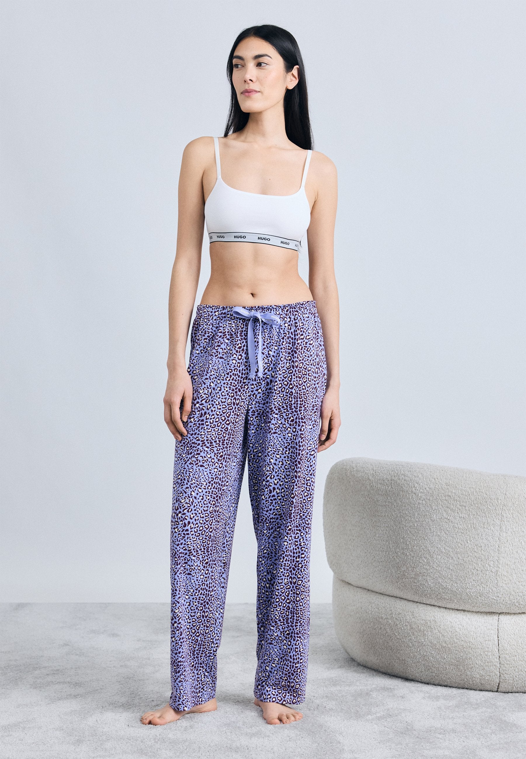 CASUAL PANTS - Pyjama bottoms - open purple