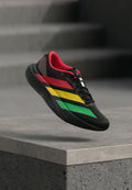 ADIZERO EVO SL - Trainers - core black/vivid green/bold gold-coloured