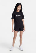 LOGO TEE UNISEX - Sports T-shirt - black