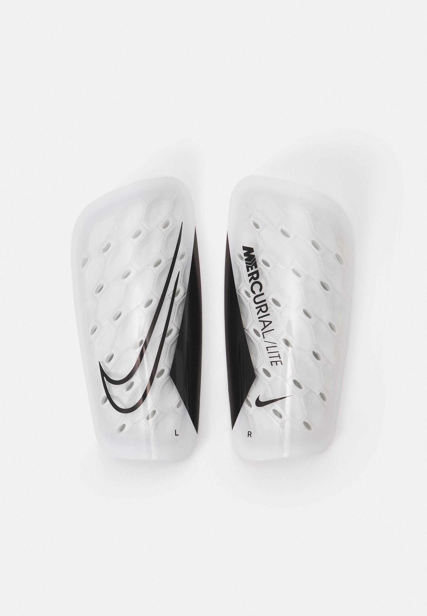UNISEX - Shin pads - white/black