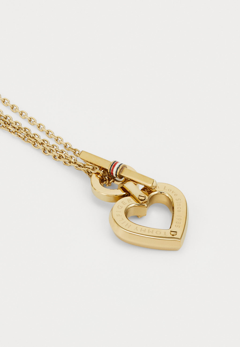 TOGGLE HEART - Necklace - gold-coloured