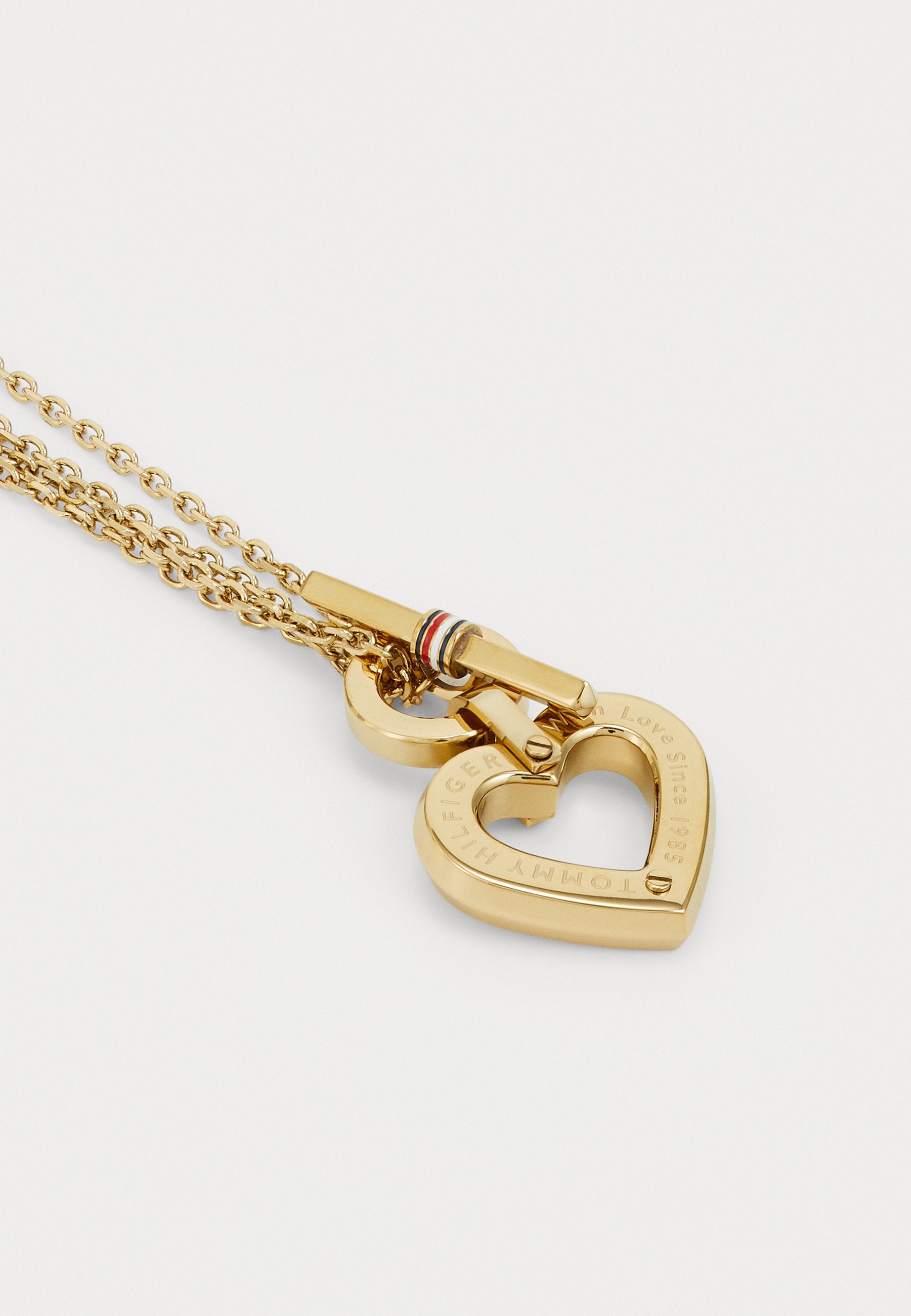 TOGGLE HEART - Necklace - gold-coloured