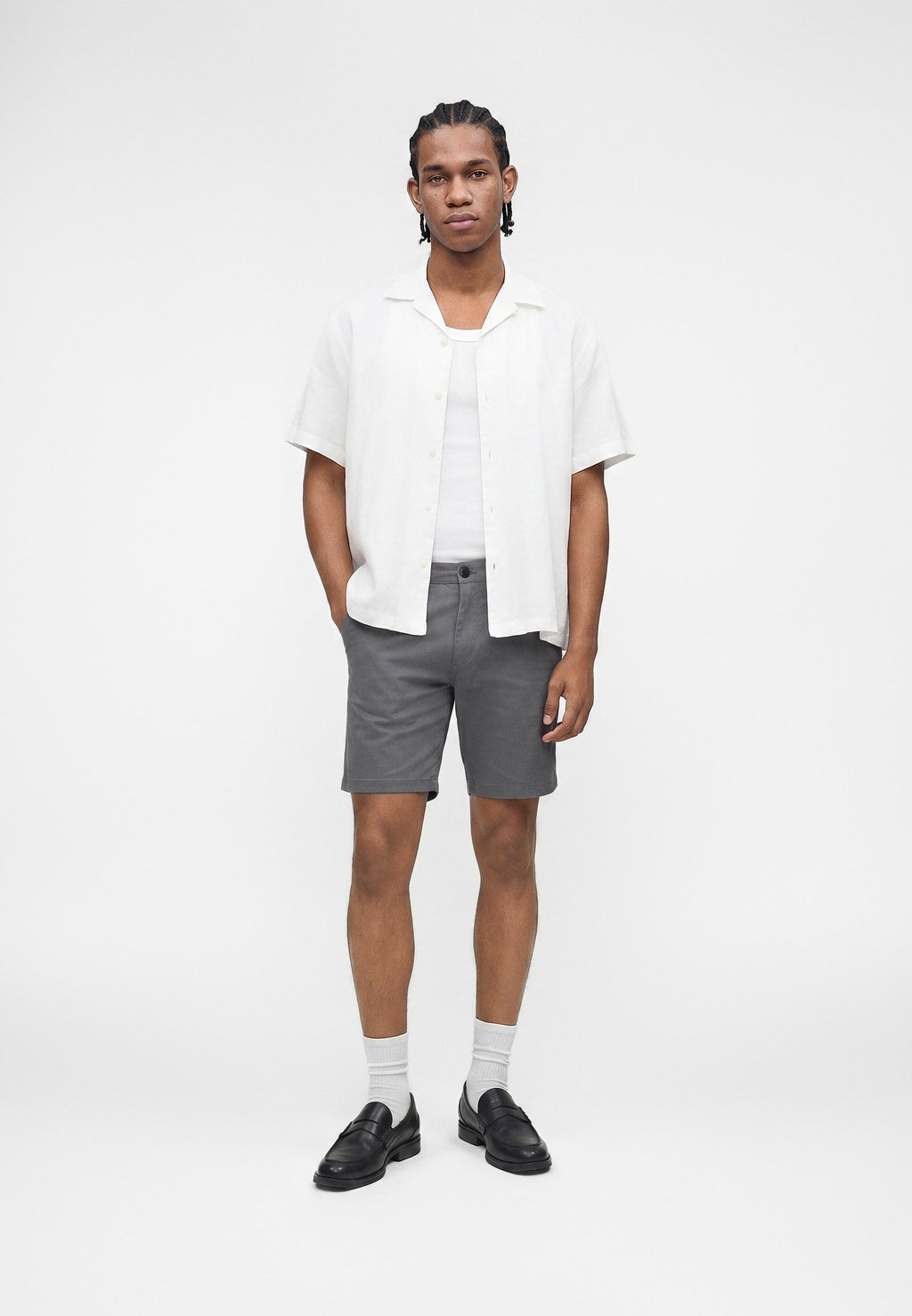 JPSTMARCO DYLAN 2 PACK - Shorts - black/castlerock