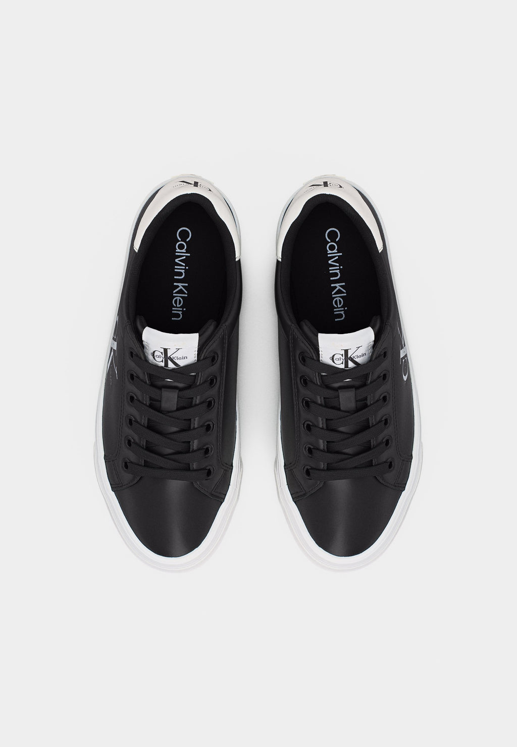 FLATFORM LACEUP - Trainers - black