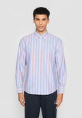 CHEMISE RAYÉE OXFORD HERITAGE 2.0 REL EXCLUSIVE - Blouse - bleu collégial