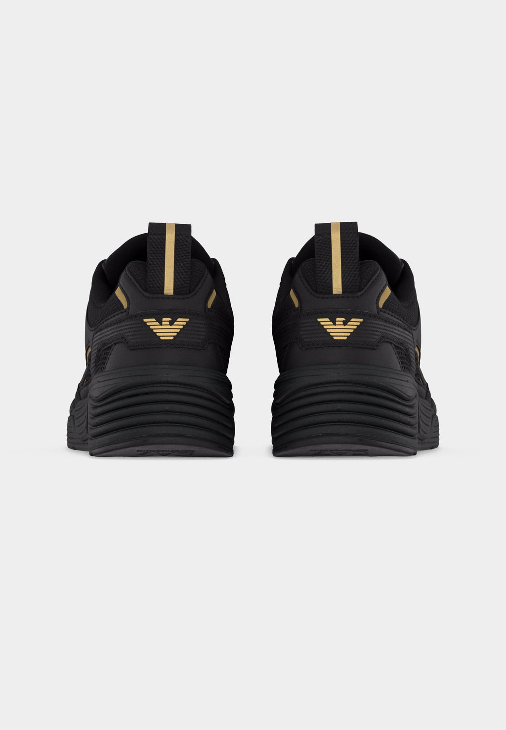 ACE RUNNER NEW UNISEX - Trainers - triple black/gold-coloured