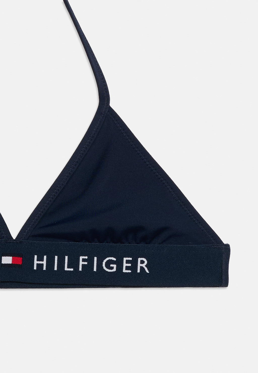 ORIGINAL LOGO HALTERNECK TRIANGLE BIKINI SET - Bikini - dark night navy