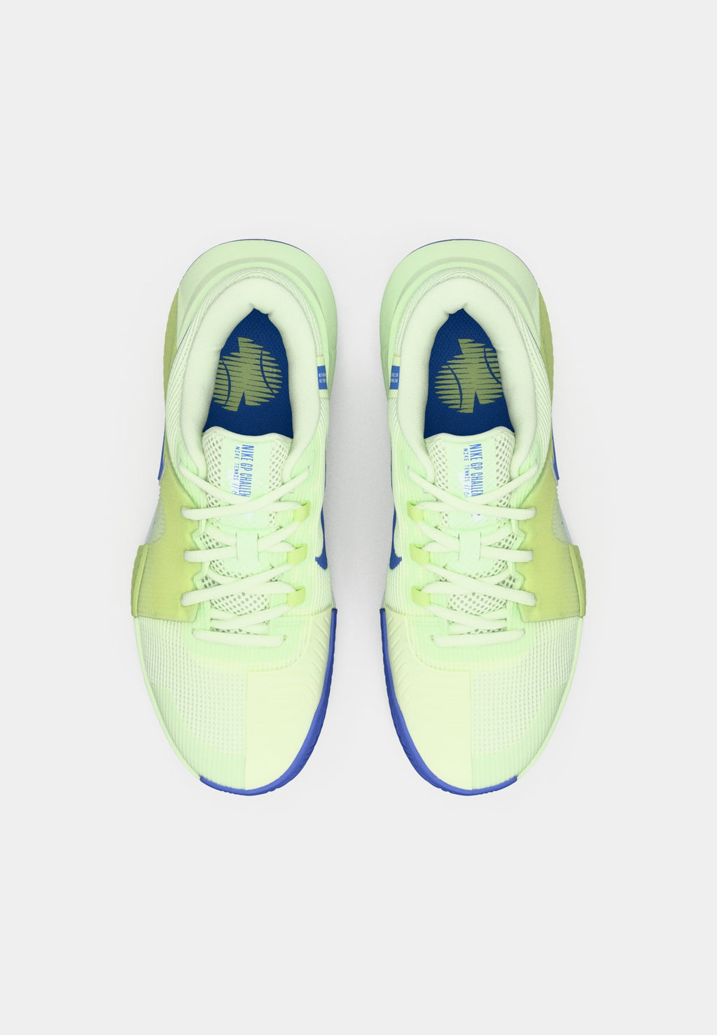 ZOOM GP CHALLENGE 1.5 - Multicourt tennis shoes - volt tint/sapphire/lab green/white