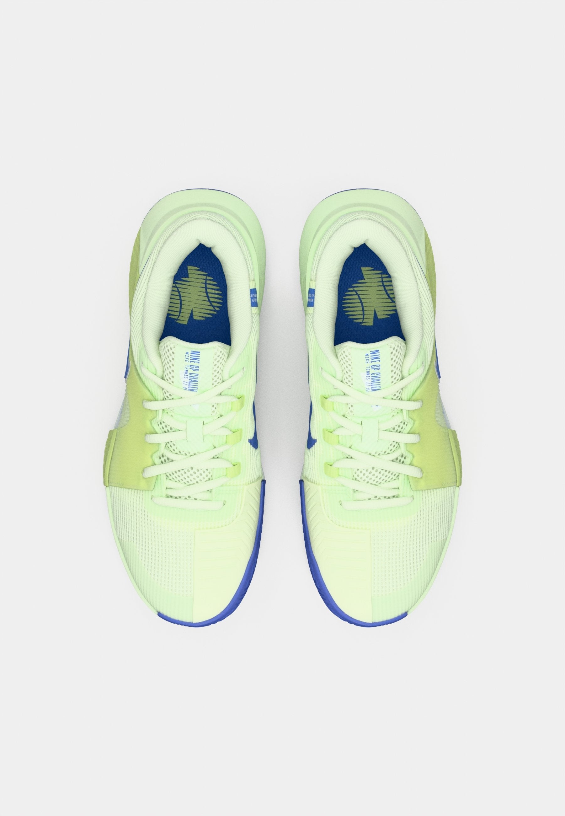 ZOOM GP CHALLENGE 1.5 - Multicourt tennis shoes - volt tint/sapphire/lab green/white