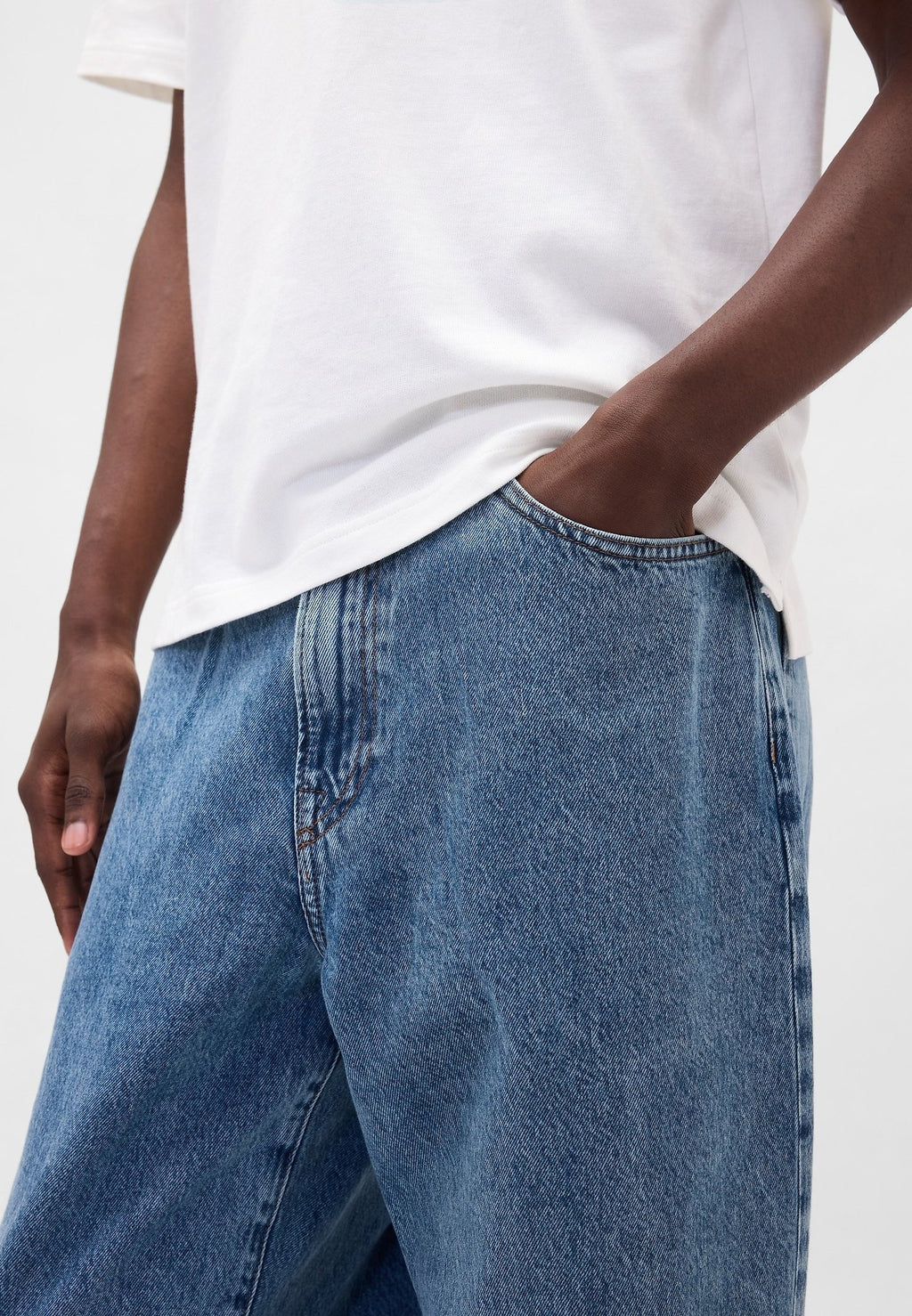 BAGGY UNISEX - Loose Jeans - medium wash
