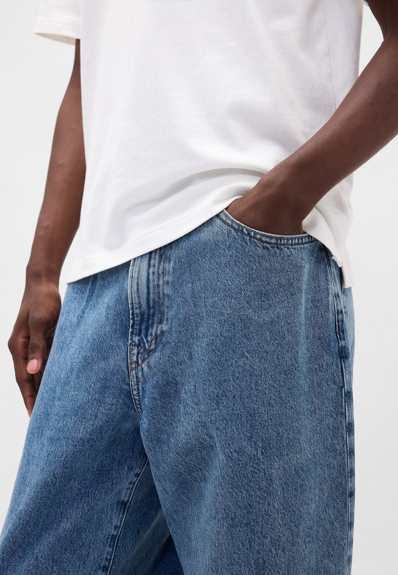 BAGGY UNISEX - Loose Jeans - medium wash