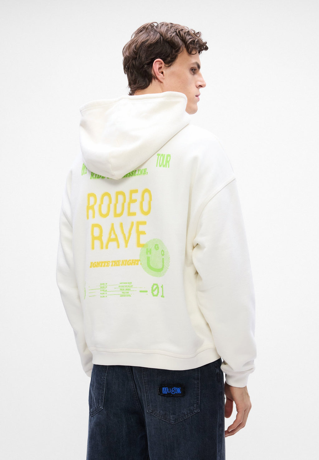 NEBUDI - Hoodie - white