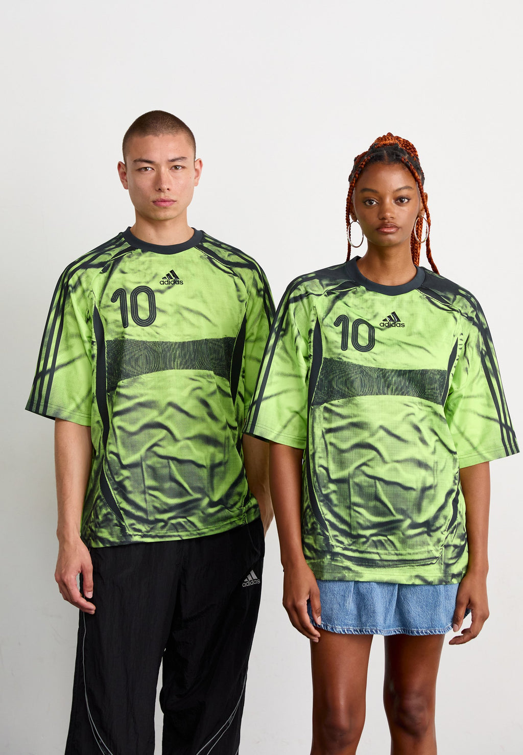 ADILENIUM UNISEX - Print T-shirt - pulse lime