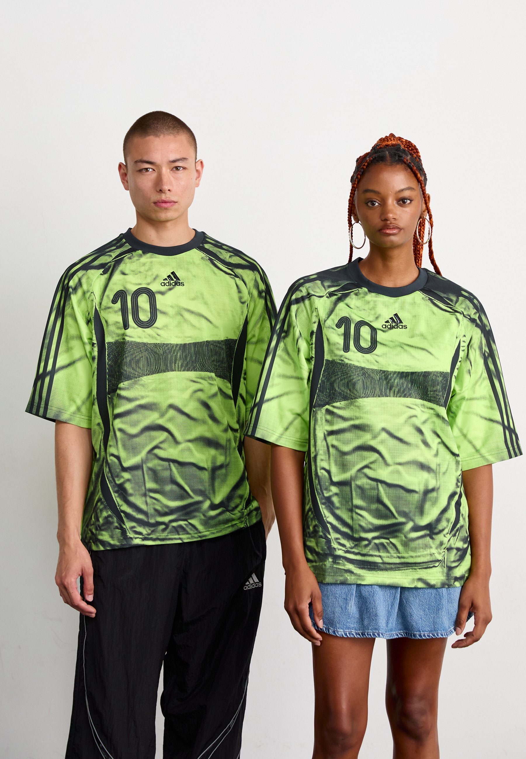 ADILENIUM UNISEX - Print T-shirt - pulse lime